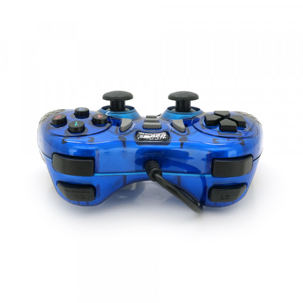 Геймпад Brazzers BR-8700 провідний для ПК, USB 2.0, Blue, Blister