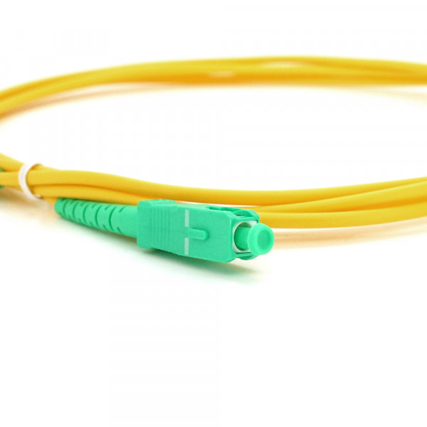 Патчкорд оптичний SC/APC-SC/APC 3.0mm 2 м, оболонка LSZH, ціна за 1 шт