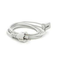 Кабель живлення 1,8 м, 0,75 мм для Apple MacBook / Pro, білий