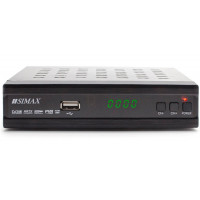 Ресивер (тюнер) IPTV DVB-T2 SIMAX Metal Blue/Silver KL1801