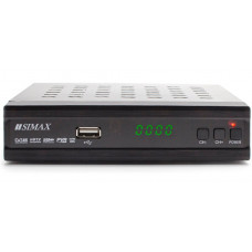Ресивер (тюнер) IPTV DVB-T2 SIMAX Metal Blue/Silver KL1801