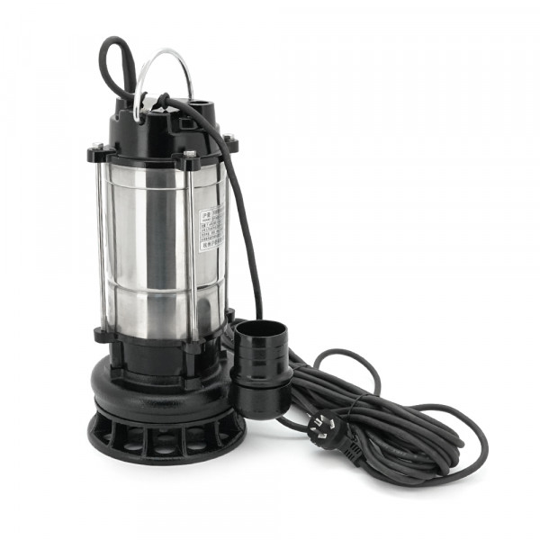 Занурювальний насос, 1100W, 220V, до 8 м³/год, підйом до 12 м, 50мм, нержавіюча сталь, 415х200х245 мм, 9,550 кг. + перехідник