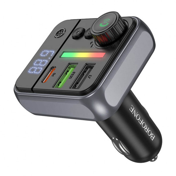 FM-модулятор Borofone BC50, Black, Box