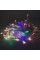 Гірлянда 120LED Дощ (Red/Green/Blue/Yellow), 1 режим, 3*0.5метра, біла ізоляція, BOX