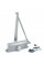 Доводчик Merlion MRC-85T, зусилля 60-85 кг, срібло, Q10