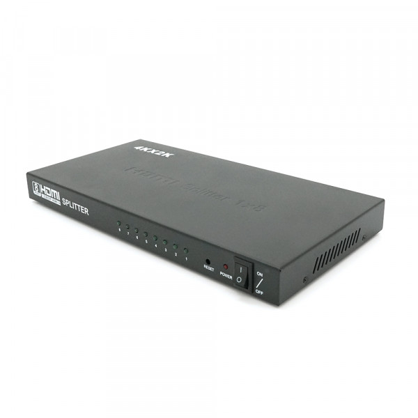 Активний HDMI спліттер 1 => 8 портів, 4K X 2K, 1080р, 1,4 версія, Box