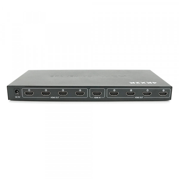 Активний HDMI спліттер 1 => 8 портів, 4K X 2K, 1080р, 1,4 версія, Box