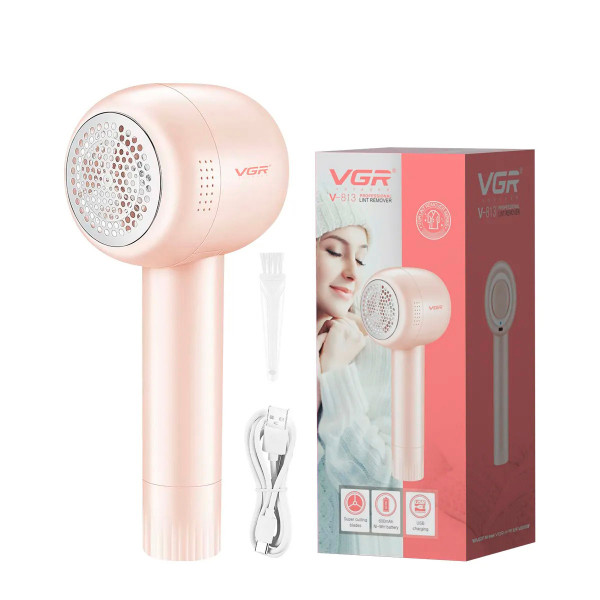 Акумуляторна машинка для видалення катишків VGR V-813 PINK, Box