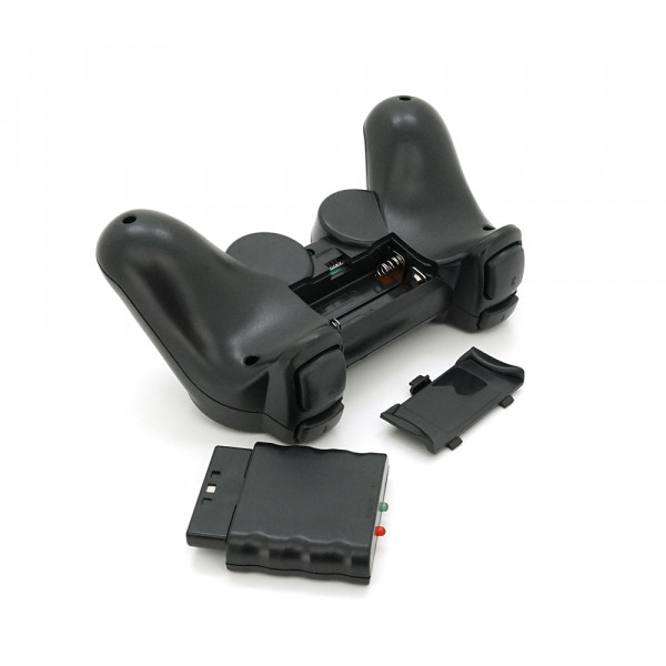 Геймпад Brazzers бездротовий для PS2, Black, Blister