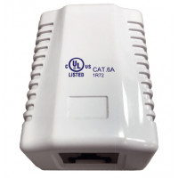 Розетка зовнішнього монтажу OK-net 6a FTP, 1 порт