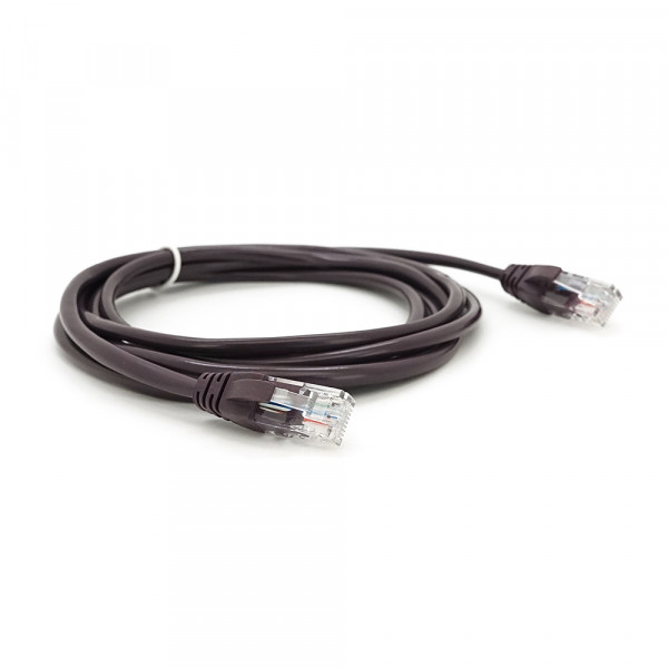 Патч-корд литий RITAR, UTP, RJ45, Cat.5e, 2m, фіолетовий, Cu (мідь)