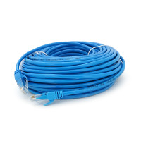 Патч-корд литий RITAR, UTP, RJ45, Cat.5e, 20m, синій, Cu (мідь)