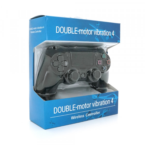 Геймпад Brazzers бездротовий для PS4 Wireless DUALSHOCK 4, роз'єм для навушників, LED light bar, Black, 3.7V, 600mAh, Blister-box