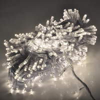 Гірлянда 560LED (Водоспад) White HOT, 8 режимів, 3 * 3метра, прозора ізоляція, BOX