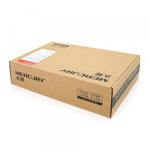 Комутатор POE Mercury S116PS 15 портів POE 100Мбит + 1 порт Ethernet (UP-Link) 100 Мбіт, БП вбудований, кріплення в стійку, BOX (294 * 180 * 44)