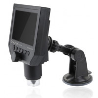Відеомікроскопи BAKKU BA-006 з дисплеєм 4,3 ", збільшення 1-600X, 3.MP, Black, Пам'ять 8 Гб (208 * 170 * 80) 0,5 кг