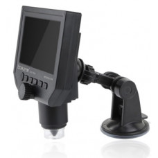 Відеомікроскопи BAKKU BA-006 з дисплеєм 4,3 ", збільшення 1-600X, 3.MP, Black, Пам'ять 8 Гб (208 * 170 * 80) 0,5 кг