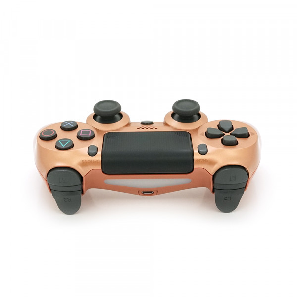 Геймпад Brazzers бездротовий для PS4 Wireless DUALSHOCK 4, роз'єм для навушників, LED light bar, Gold, 3.7V, 600mAh, Blister-box