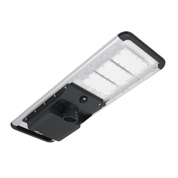 SOLAR LED-ліхтар Anern AN-SLZ-60W, 60W,144LED,576WH LiFePO4, 18V 80W, 210lm/w, 120°, заряд 8 ч, разряд 4 часа, IP66. Aluminium + PMMA,1078*385*139mm