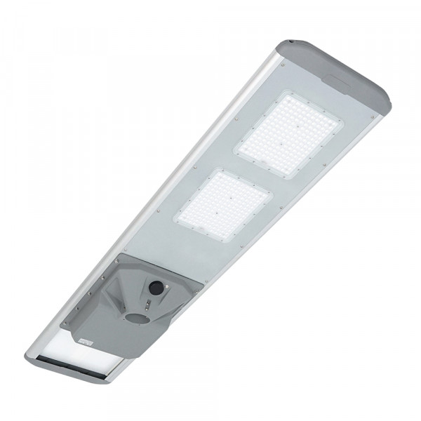SOLAR LED-ліхтар Anern AN-SLV-100W,100W,18V 120W,324LED, 640WH LiFePO4, 210lm/w, 120°, заряд 8 ч, разряд 4 часа, IP66. Aluminium + PMM, 1690*382*100mm