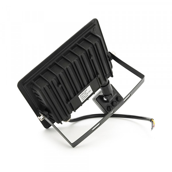 Прожектор LED з датчиком руху Ritar ZB-PGGY-30W, 30W, SMD2835, IP65, 2400Lm, 6500K (100%), Ra>70, 141*126*40mm, Black