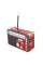 Радіоприймач GOLON RX381BT, LED, 3W, AM/FM радіо, Входи microSD, USB, Bluetooth, живлення від 220+АКБ+2*LR20, корпус пластмас, BOX