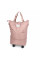 Дорожня сумка-трансформер, 55х22х80 cm, 56-75 л., Коліщатка, Pink, 1,1 кг