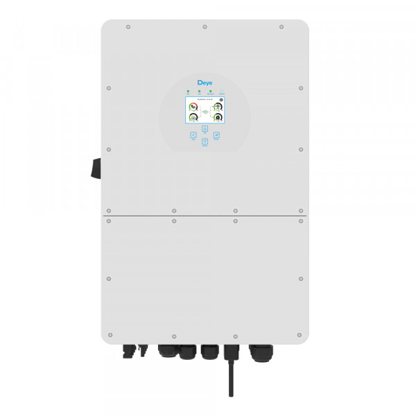 Гібридний інвертор (hybrid) Deye SUN-20K-SG01HP3-EU-AM2 20KW, EU HV, 20кВт, трифазний (MPPT 150-850/37A/АКБ 160-700V)Parallel