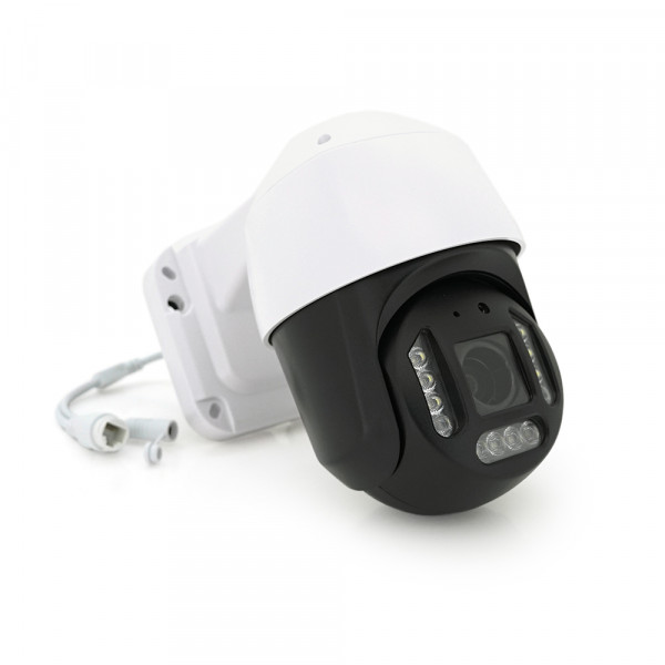 5Мп відеокамера вулична моторизований об'єктив  PiPo PP-IPC36D5MP40 PTZ 2.8-12mm POE ICSee