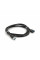 Кабель VEGGIEG V-H401 HDMI-HDMI 8K Premium, 1.0m, круглий, обплетення, Silver, конектор Black-Silver, Box