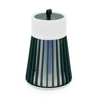 Лампа-знищувач комарів YG-002, вбудований акумулятор 800mAh, USB кабель, Green, Box