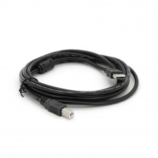 Кабель USB 2.0 AM/BM, 3.0m, 1 ферит, чорний, Пакет Q200