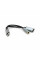 Перехідник VEGGIEG TC-208 Type-C(M) => Jack 3.5mm(F)+Type-C(F), 5см, Silver/Black, Пакет