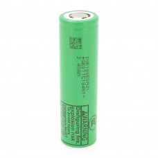 Акумулятор Li-Ion 18650 LG INR18650MJ1 (LG MJ1), 3500mAh, 10A, 4.2/3.65/2.5V, GREEN, 2 шт в упаковці, ціна за 1 шт