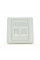 Рамка 86х86 під 2 модулі Keystone Jack RJ-45 кат.5E UTP, 2-port Q100