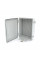 Розподільна коробка, два замки, IP65, ABS, 350х250х150 мм, White