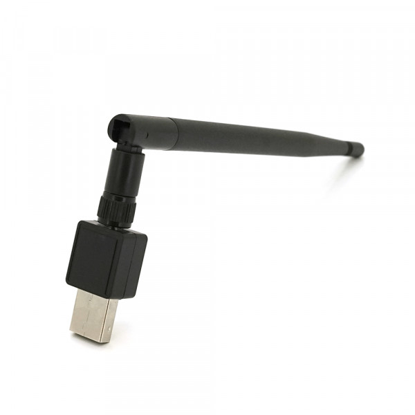 Бездротовий мережний адаптер з антеною 5DBI Wi-Fi-USB Merlion LV-UW02-5DB,7601,802.11bgn, 150MB, 2.4 GHz, WIN7/XP/Vista/2K/MAC/LINUX, Blister Q200