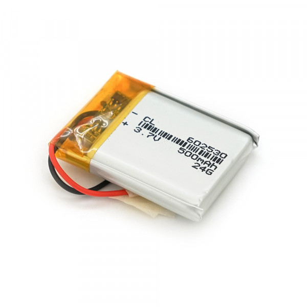 Літій-полімерний акумулятор 6*25*30mm (Li-ion 3.7В 500мА·год)