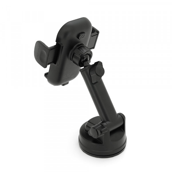 Автотримач Yesido C197+ Wireless Charging 15W, кріплення на торпеду, клямка 50-90мм, Black, Box