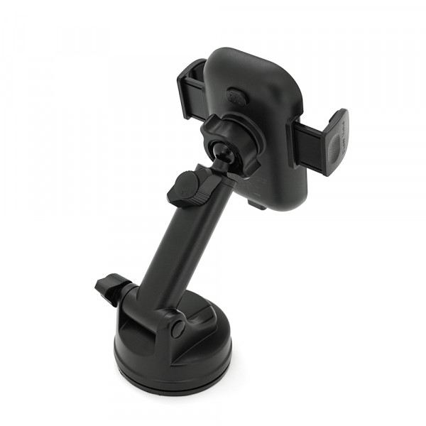 Автотримач Yesido C197+ Wireless Charging 15W, кріплення на торпеду, клямка 50-90мм, Black, Box