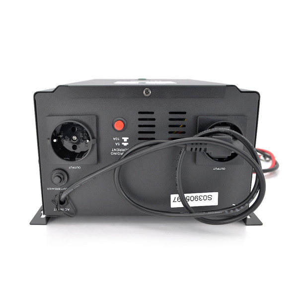 ДБЖ з правильною синусоїдою Europower PSW-EP500WM12 (300 Вт) 5/10А настінний, під зовнішню АКБ 12В , Q2 (355*325*215) 5 кг (255*218(256)*150)