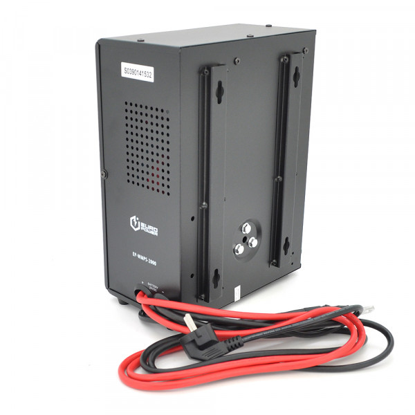 ДБЖ з правильною синусоїдою Europower EPWM-MPS-2000/24 (1400 Вт) 5/10/15/20/30А, під зовнішню АКБ 24В (AGM/GEL/LFP), кріплення на стіну. Q1 (420*350*230)
