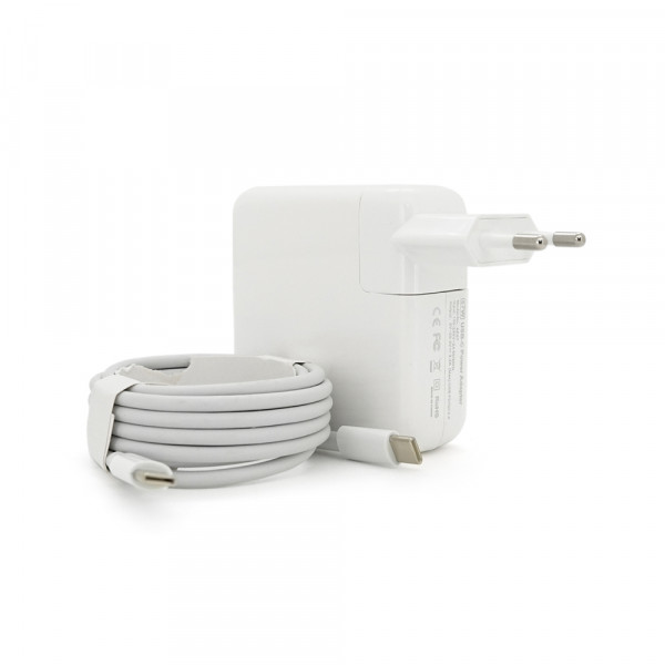 Блок живлення MERLION для ноутбука Apple MacBook USB-C 20.3V 3.3A (67 Вт)