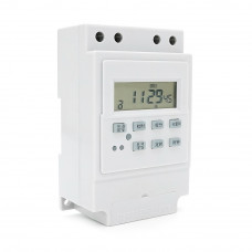 Таймер тижневий Sinotimer TM616W-2 програмований, РК екран, 30А, 220Vac, 120x74x52mm
