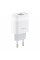 Набір СЗУ 110-240V HOCO C73A+ кабель Lighting, 2xUSB, 2.4A, кабель 1м, White, Blister