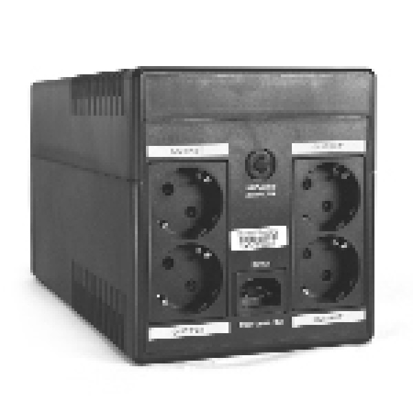 ДБЖ Ritar RTP1500 (900W) Proxima-L, LED, AVR, 3st, 4xSCHUKO socket, 2x12V9Ah, plastik Case  ( 340 x 140 x 170 ) Q2