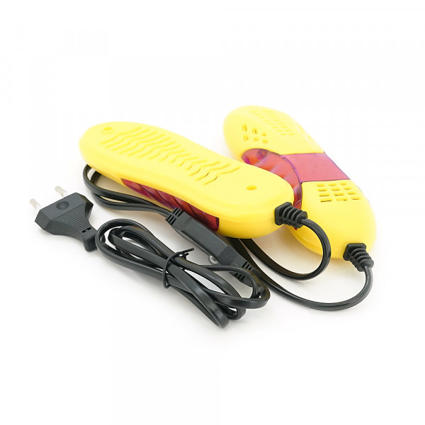Сушарка для взуття, живлення 220V/20W, довжина кабелю1,2м, Yellow