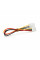 Перехідник живлення MOLEX=>4pin, 0.2m, Пакет