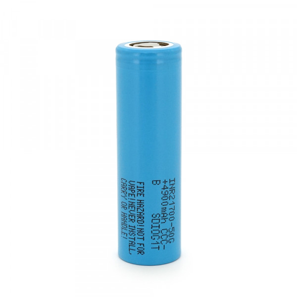 Акумулятор 21700 Li-Ion Samsung INR21700-50G 4900mAh, 50A, 3.6V, Blue