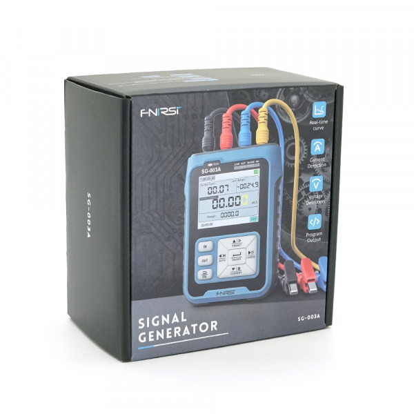 Генератор сигналу FNIRSI SG-003A, калібратор датчиків, 0-30В, 0-24мА, Box